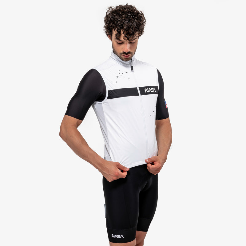 Scicon Gilet Antivento Space Agency21 Bianco Saldi