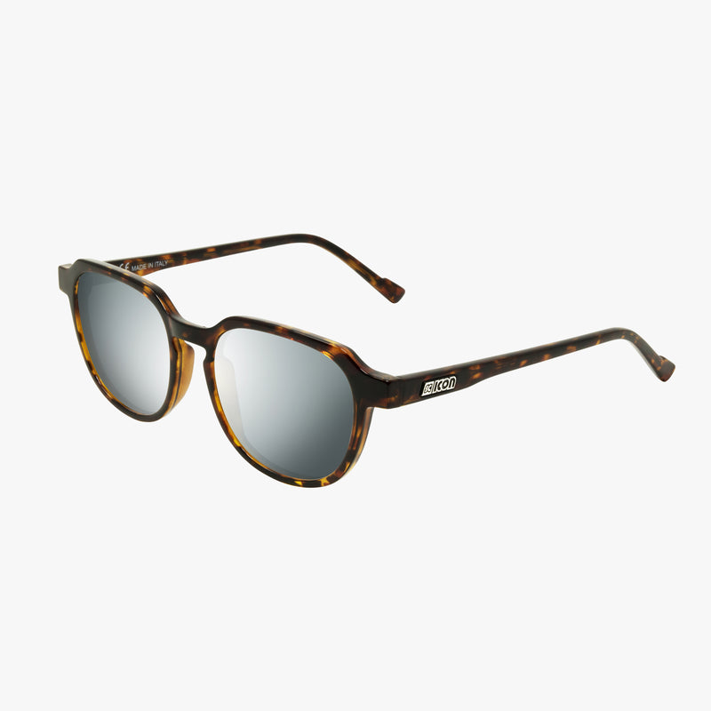 Scicon Occhiali da sole Vertex Tartarugati/Lenti Argento Specchiate