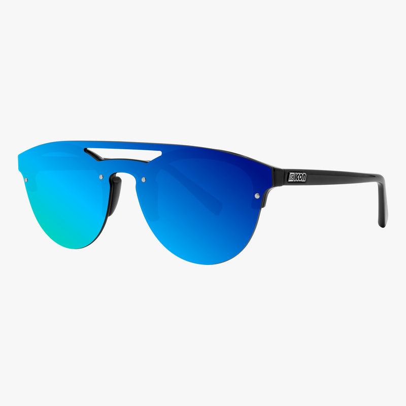 Scicon Occhiali da sole Cover Montatura Nera Lenti Blu