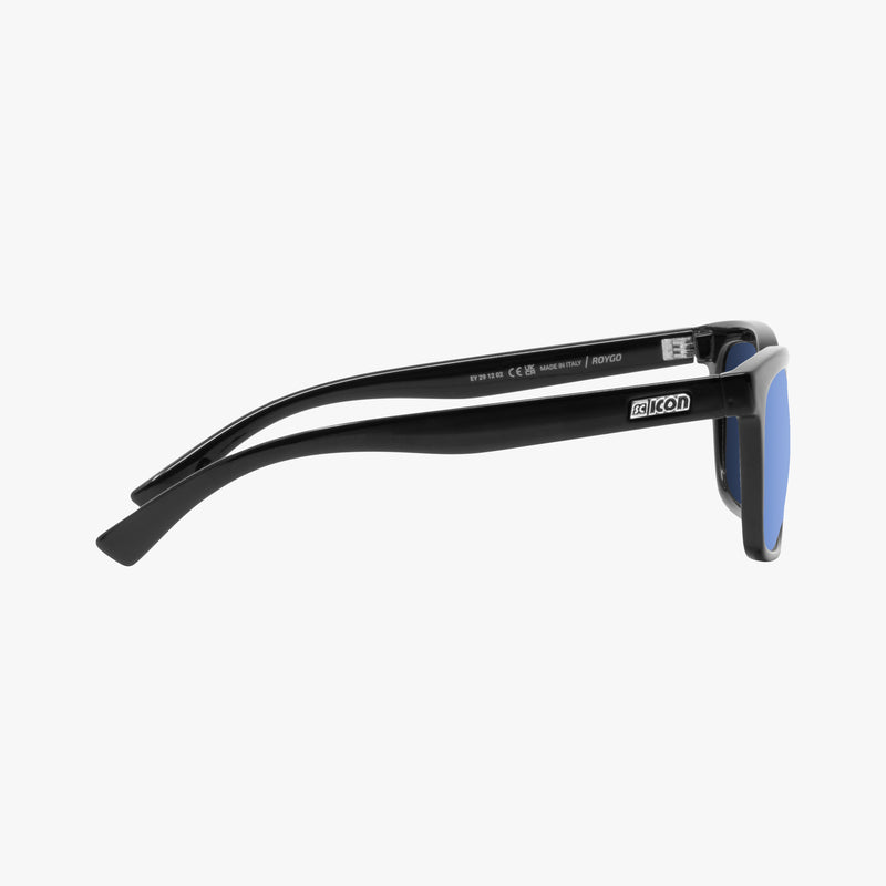 Scicon Occhiali da sole Roygo Nera Lucida/Lenti Sfumate Blu Qualità
