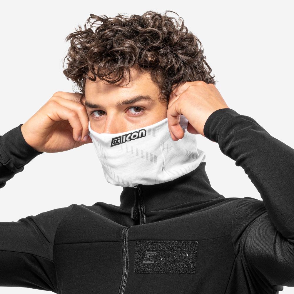 Scicon Scaldacollo Bandana Multiuso Bianco Saldi