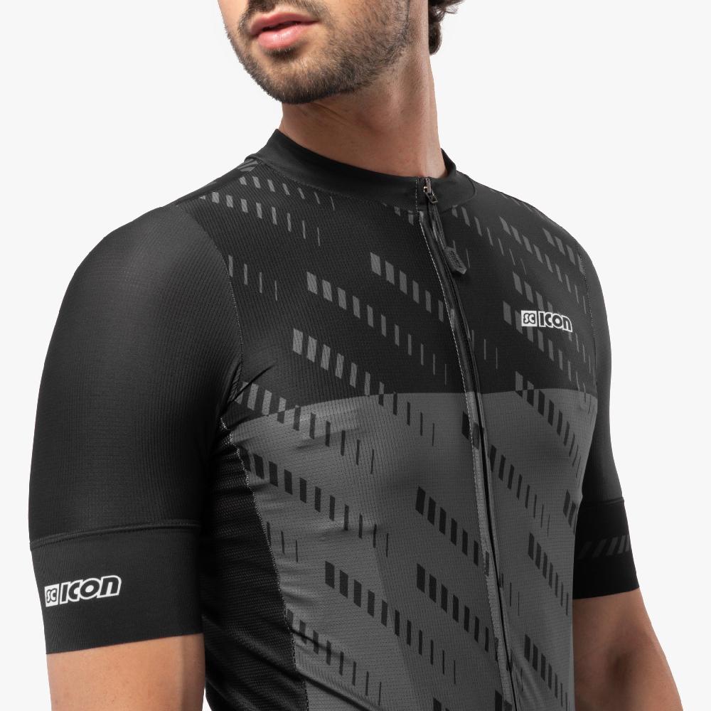 Scicon Maglia Ciclismo X-Over Reflex Nera/Antracite Negozio