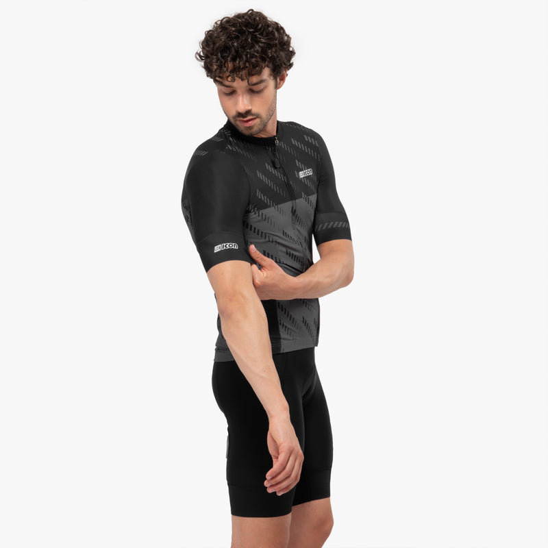 Scicon Maglia Ciclismo X-Over Reflex Nera/Antracite Negozio