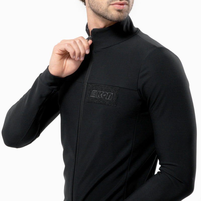 Scicon Maglia Autunnale Maniche Lunghe Nera 2025