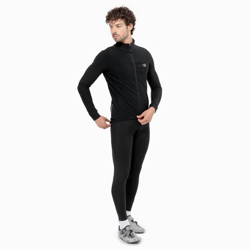 Scicon Maglia Autunnale Maniche Lunghe Nera 2025