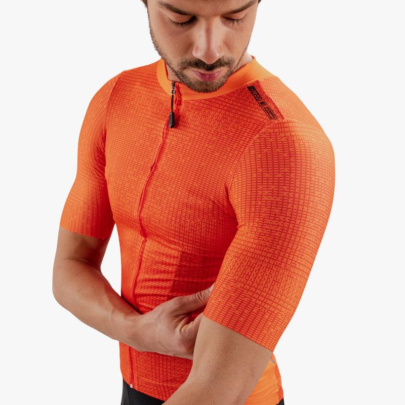 Scicon Maglia Ciclismo 9.5- X-Over Arancione Italy