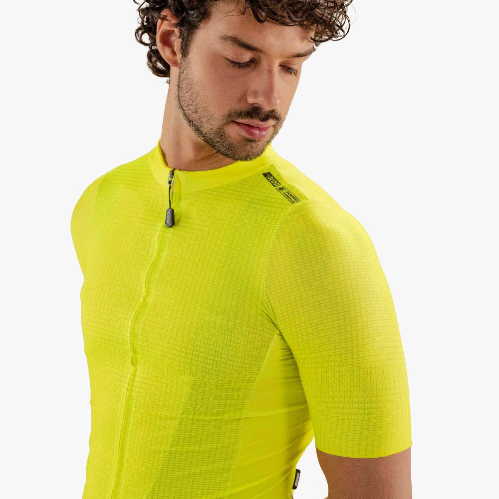 Scicon Maglia Ciclismo 9.5- X-Over Gialla Pezzi Unici