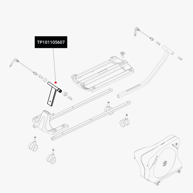 Scicon Adattatore t-bar posteriore porta bici Italia