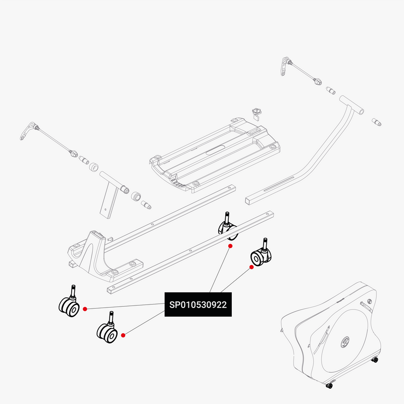 Scicon Ruote di ricambio Aerocomfort & Aerotech 2025