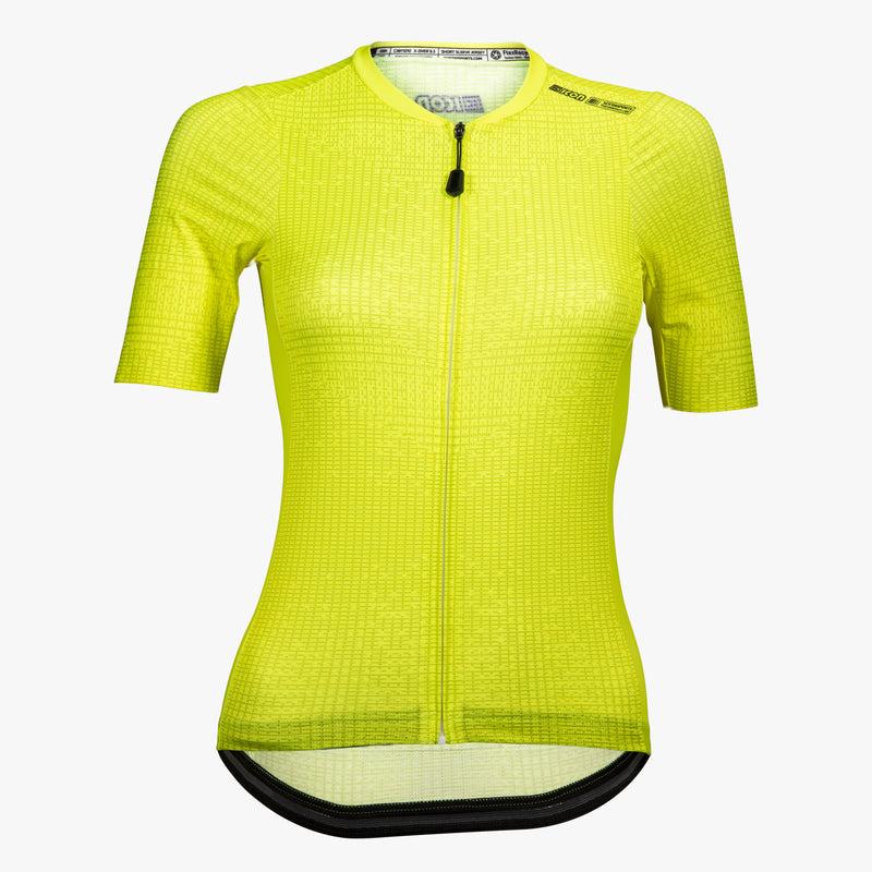 Scicon Maglia Ciclismo Donna 9.5- X-Over Gialla In Vendita