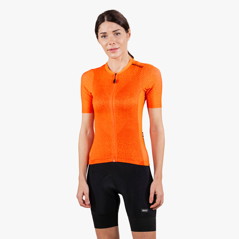 Scicon Maglia Ciclismo Donna 9.5- X-Over Arancione
