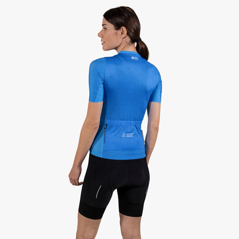 Scicon Maglia Ciclismo Donna 9.5- X-Over Ciano Saldi Di Fabbrica