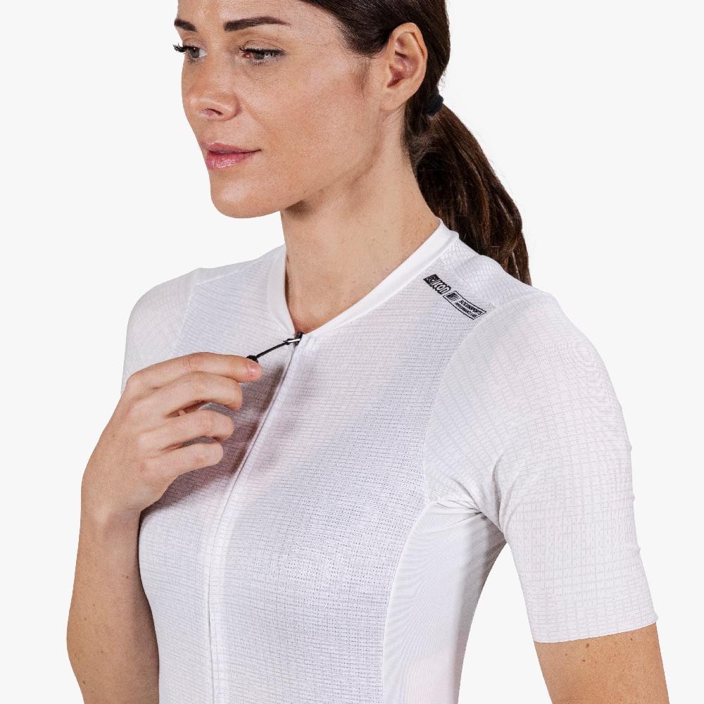 Scicon Maglia Ciclismo Donna 9.5- X-Over Bianca I Più Venduti