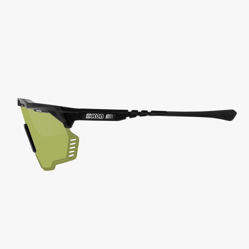Scicon Occhiali Sportivi Aeroshade Kunken Nero/Verde Nuova