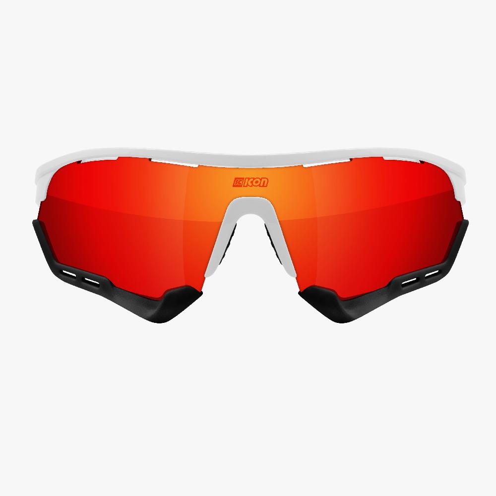 Scicon Aerotech XXL Occhiali Sportivi Bianco/Rosso Offerte