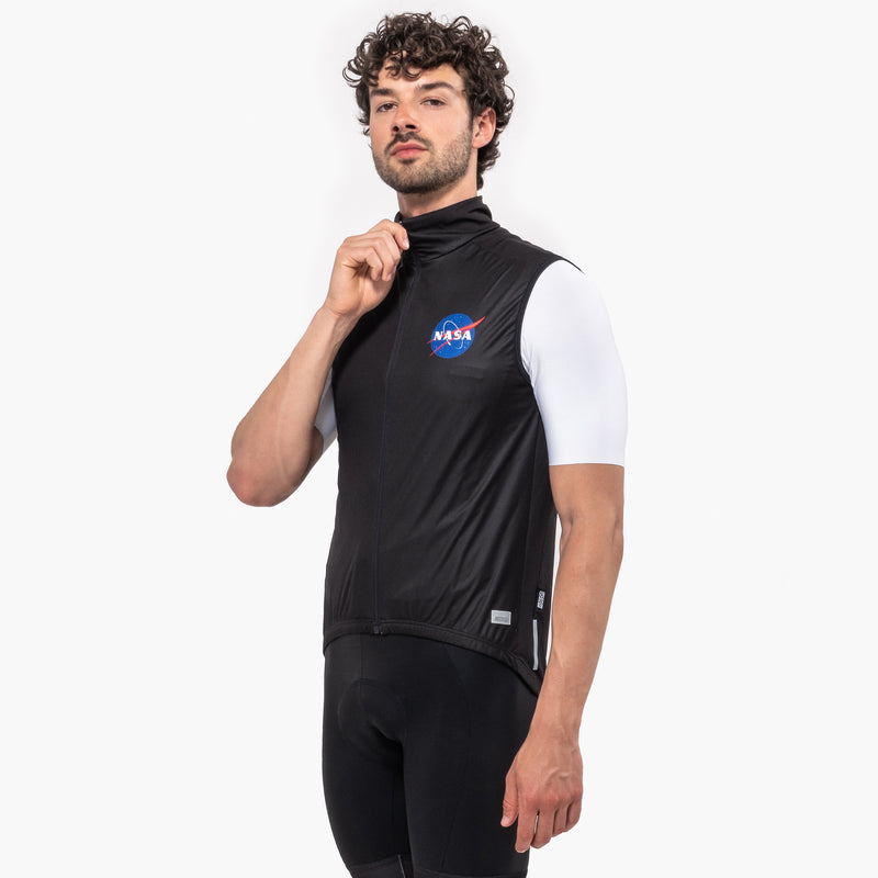 Scicon Gilet Antivento Space Agency01 Nero