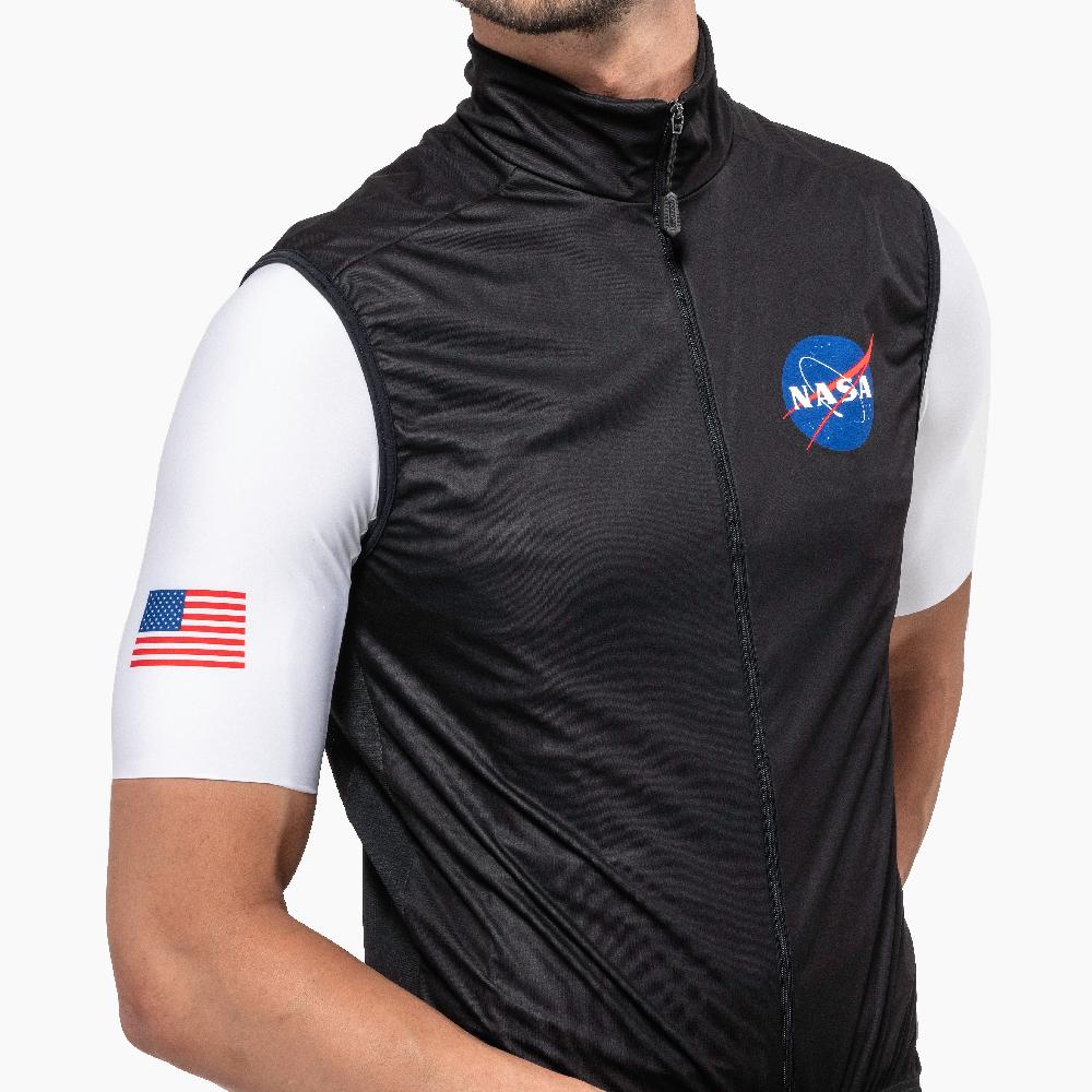 Scicon Gilet Antivento Space Agency01 Nero Vendita Calda