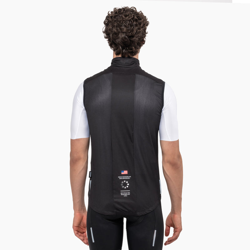 Scicon Gilet Antivento Space Agency01 Nero Vendita Calda