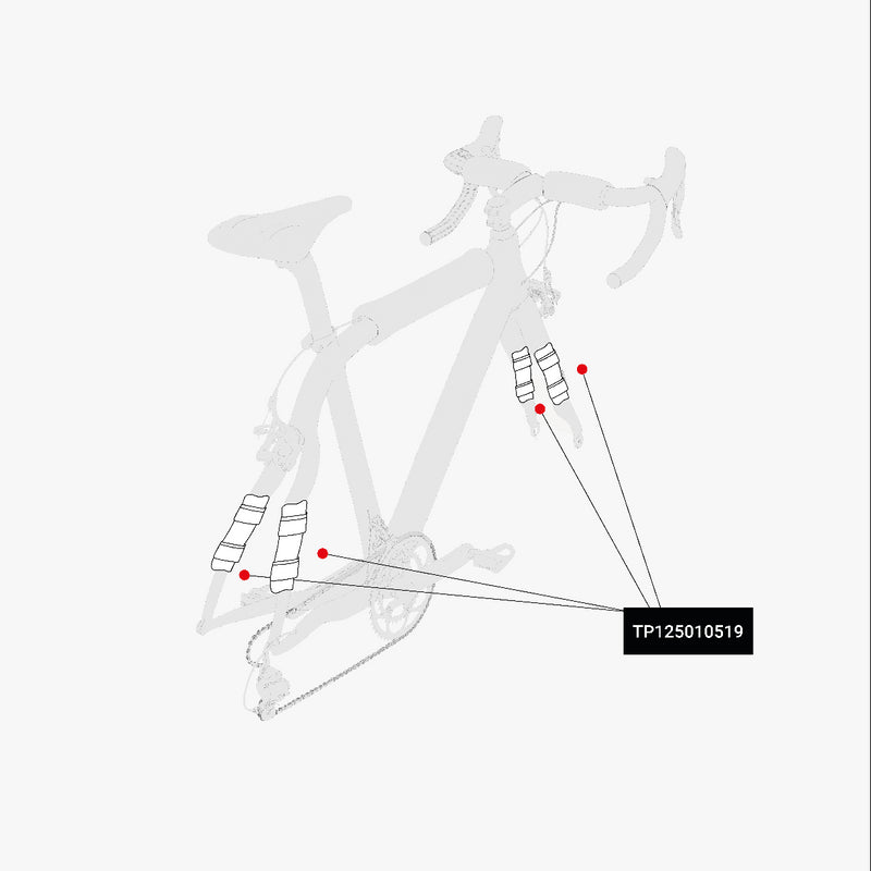 Scicon Set Protezione Telaio Bici Nero Negozi Online