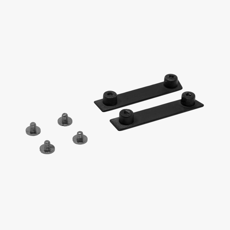 Scicon Logo in metallo per occhiali Scicon Nero/Bianco Saldi Di Fabbrica