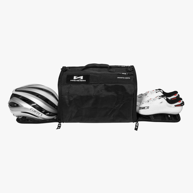 Scicon Borsa per abbigliamento da ciclismo Nera