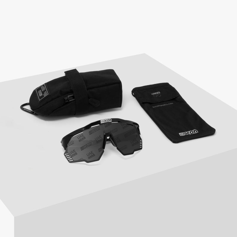 Scicon Occhiali Sportivi Aeroshade Kunken Neri/Lenti Argento 2025
