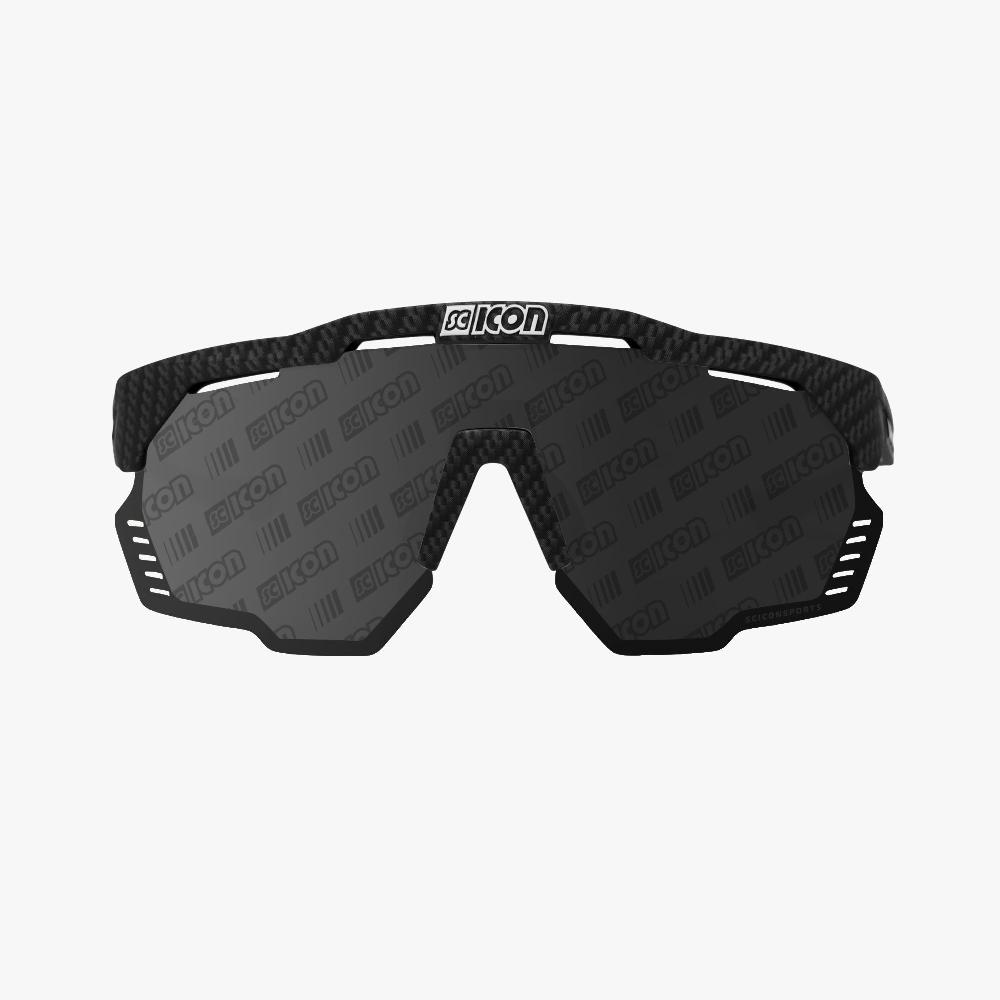 Scicon Occhiali Sportivi Aeroshade Kunken Carbon/Lenti Argento Italy