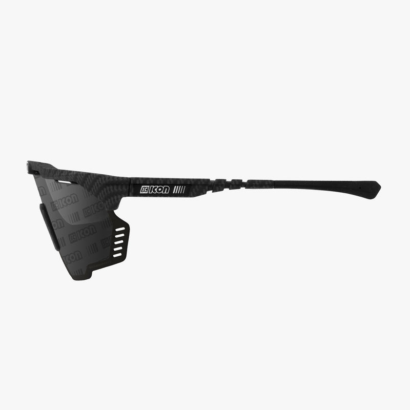 Scicon Occhiali Sportivi Aeroshade Kunken Carbon/Lenti Argento Italy
