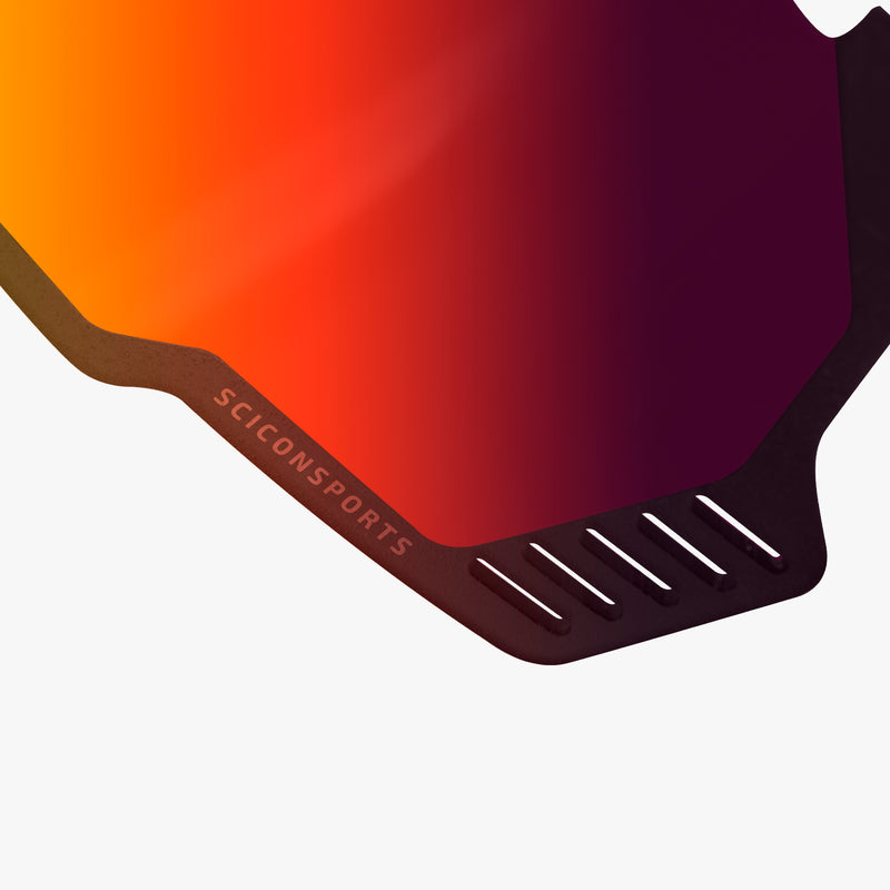 Scicon Aeroshade Kunken lente di ricambio Rosso Affare Del Giorno