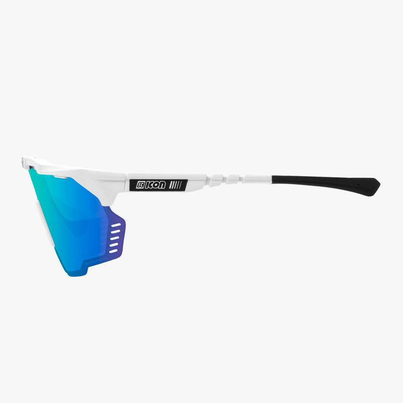 Scicon Aeroshade Kunken Occhiali Ciclismo Bianco/Blu Novità