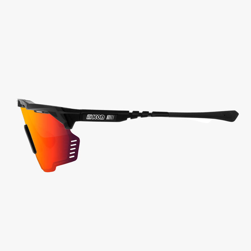 Scicon Aeroshade Kunken Occhiali Ciclismo Nero/Rosso Economico