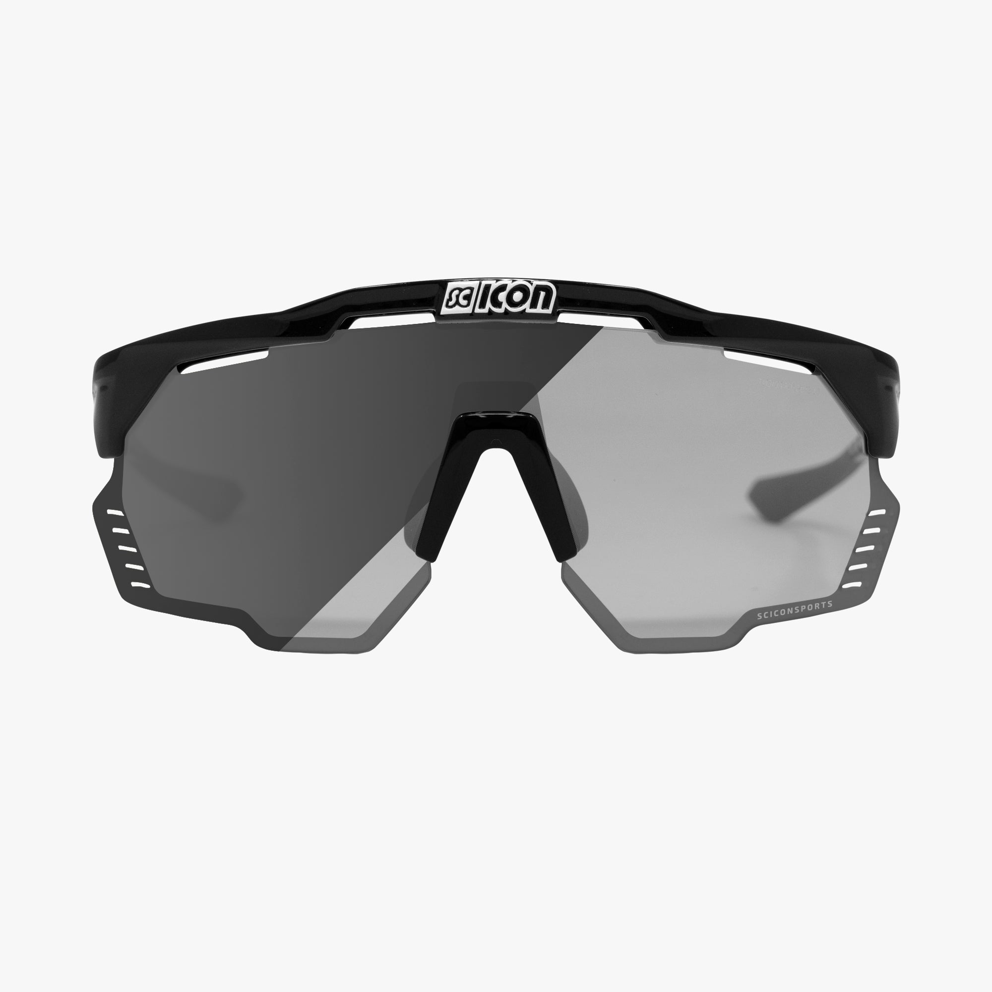Scicon Aeroshade Kunken Occhiali Ciclismo Nero/Argento Outlet