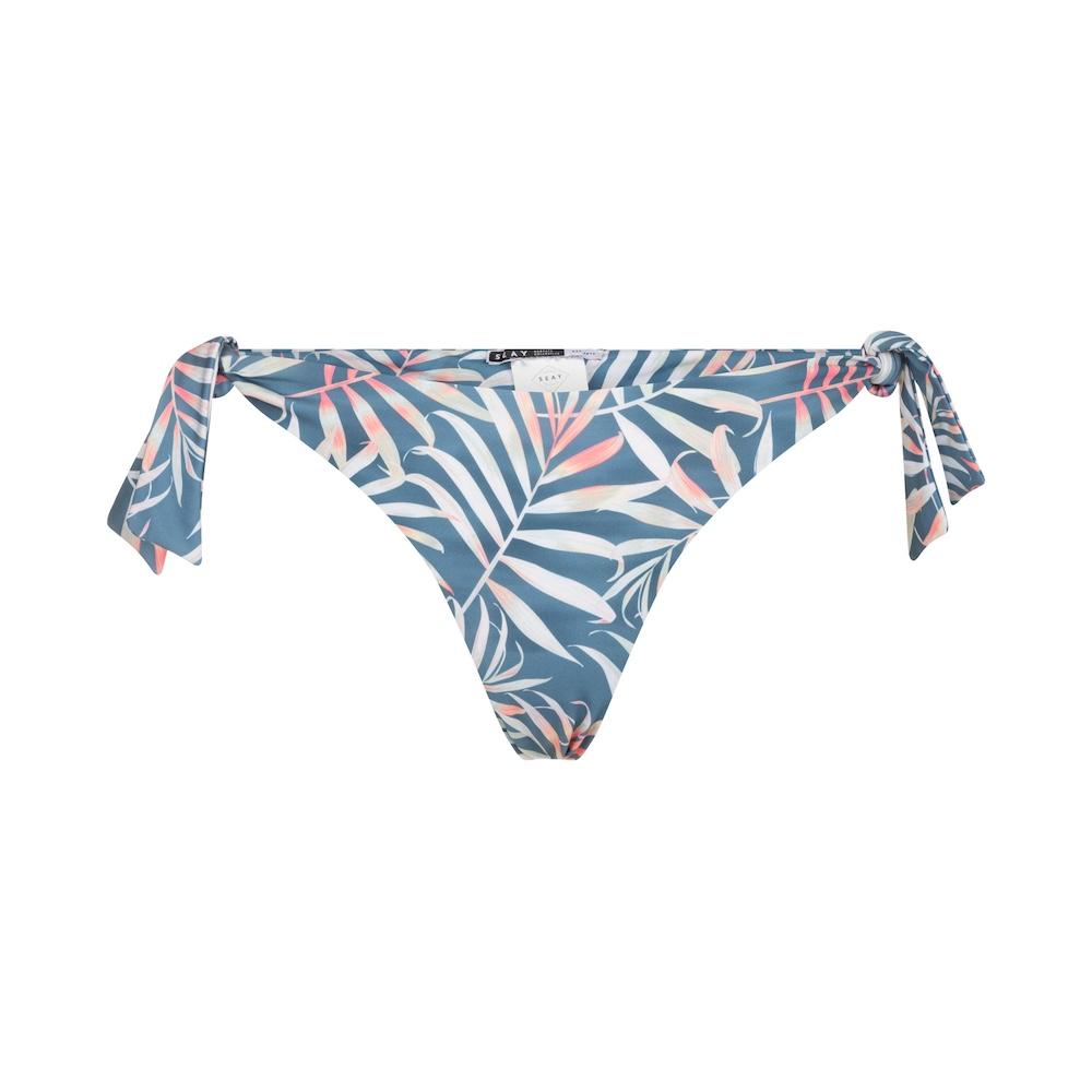 Seay / Slip Bikini con Laccetti Blu Bamboo Novità