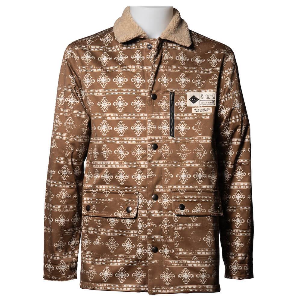 Seay / Giacca Denim Orsetto Marrone Laguna Promozione Limitata