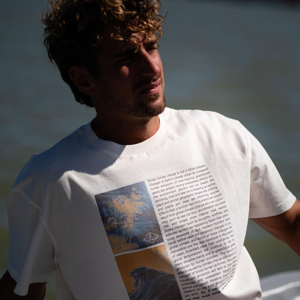 Seay / T-Shirt Bianco Naturale Ikaika Vendita Economica