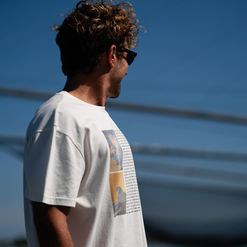 Seay / T-Shirt Bianco Naturale Ikaika Vendita Economica