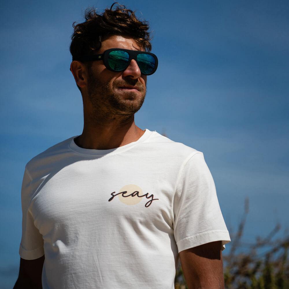 Seay / T-Shirt Bianco Naturale Kaleo Convenienza