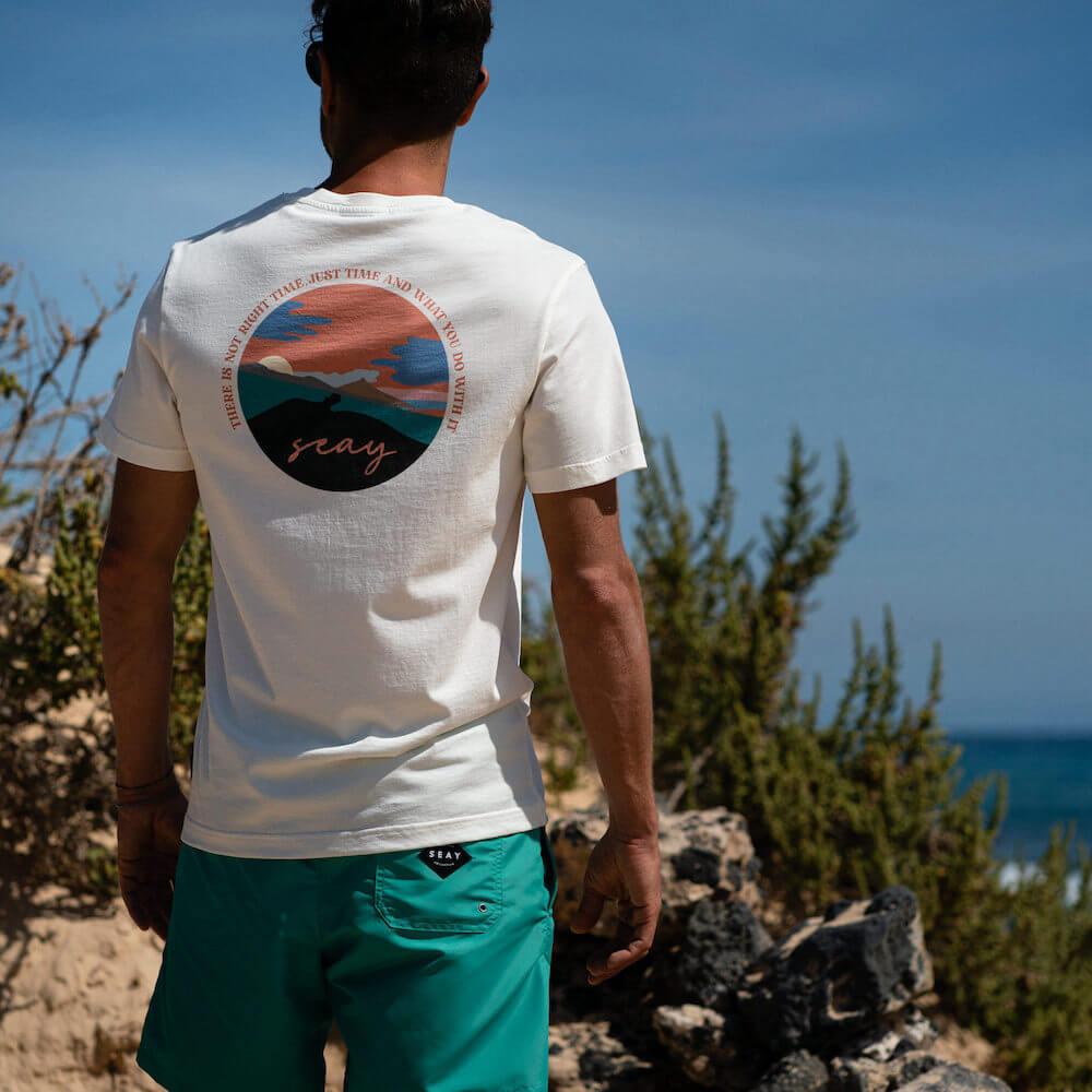 Seay / T-Shirt Bianco Naturale Kaleo Convenienza