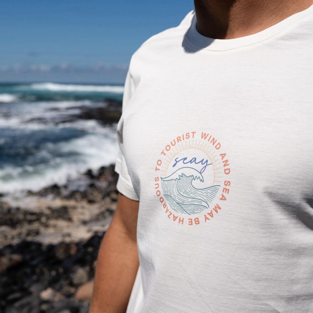 Seay / T-Shirt Bianco Naturale Kaleo Outlet