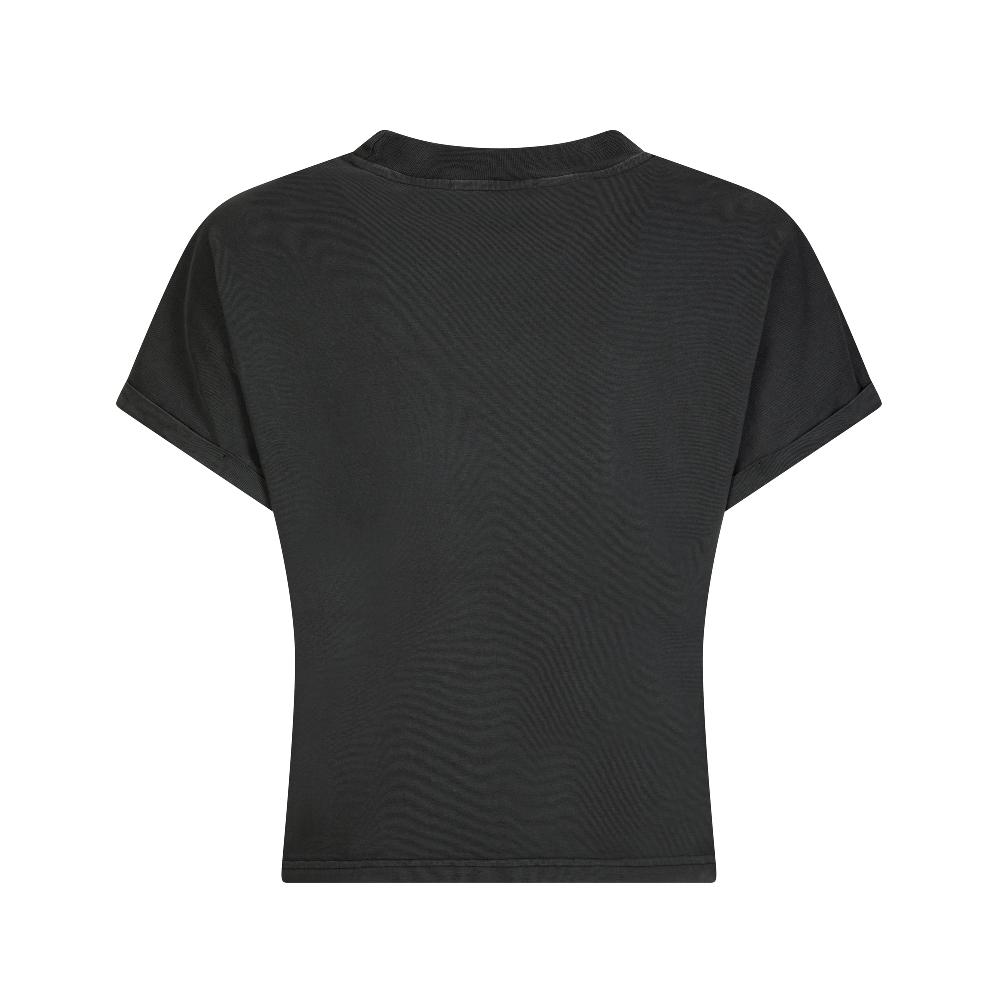 Seay / Crop T-Shirt Nera Kanoa Affare Del Giorno