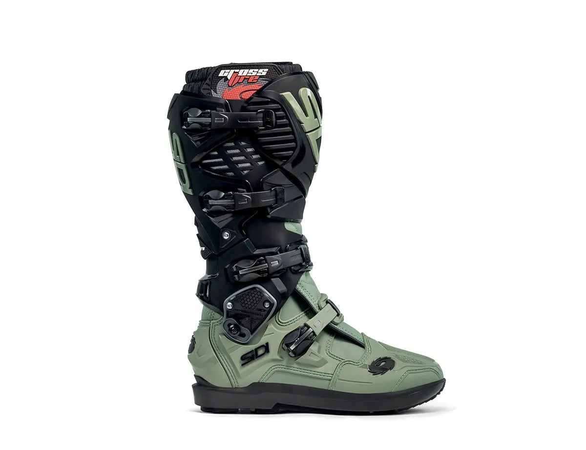 Sidi CROSSFIRE 3 SRS - army - black / Regular / 40 Vendita Calda