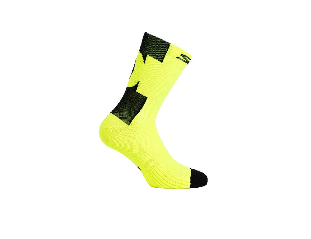 Sidi CALZINI CONFUSUM - 18 CM - yellow fluo / Regular / 35/39 Soddisfazione Garantita