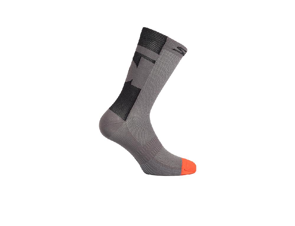 Sidi CALZINI CONFUSUM - 18 CM - anthracite/black / Regular / 35/39 Consegna Veloce