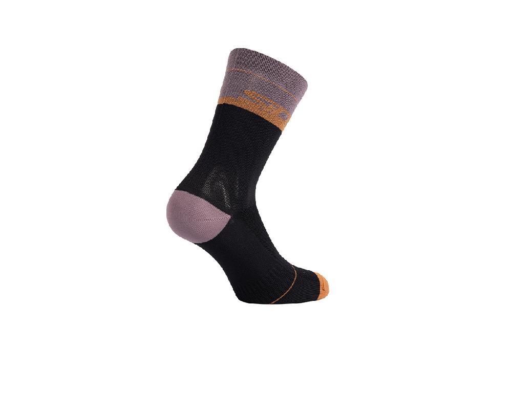 Sidi CALZINI VIATOR - 18 CM - black/violet / Regular / 35/39