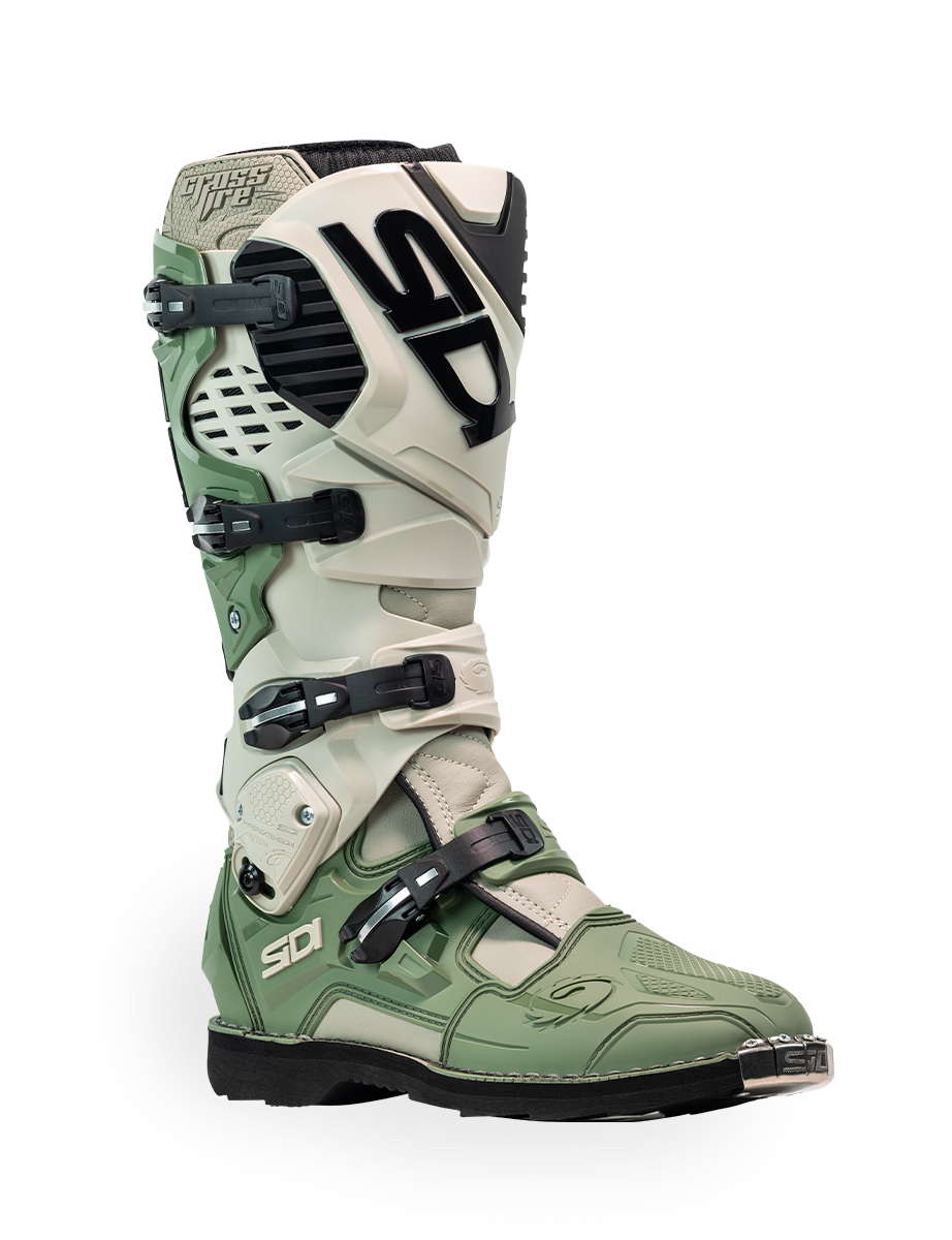 Sidi CROSSFIRE 3 - army - sand / Regular / 40