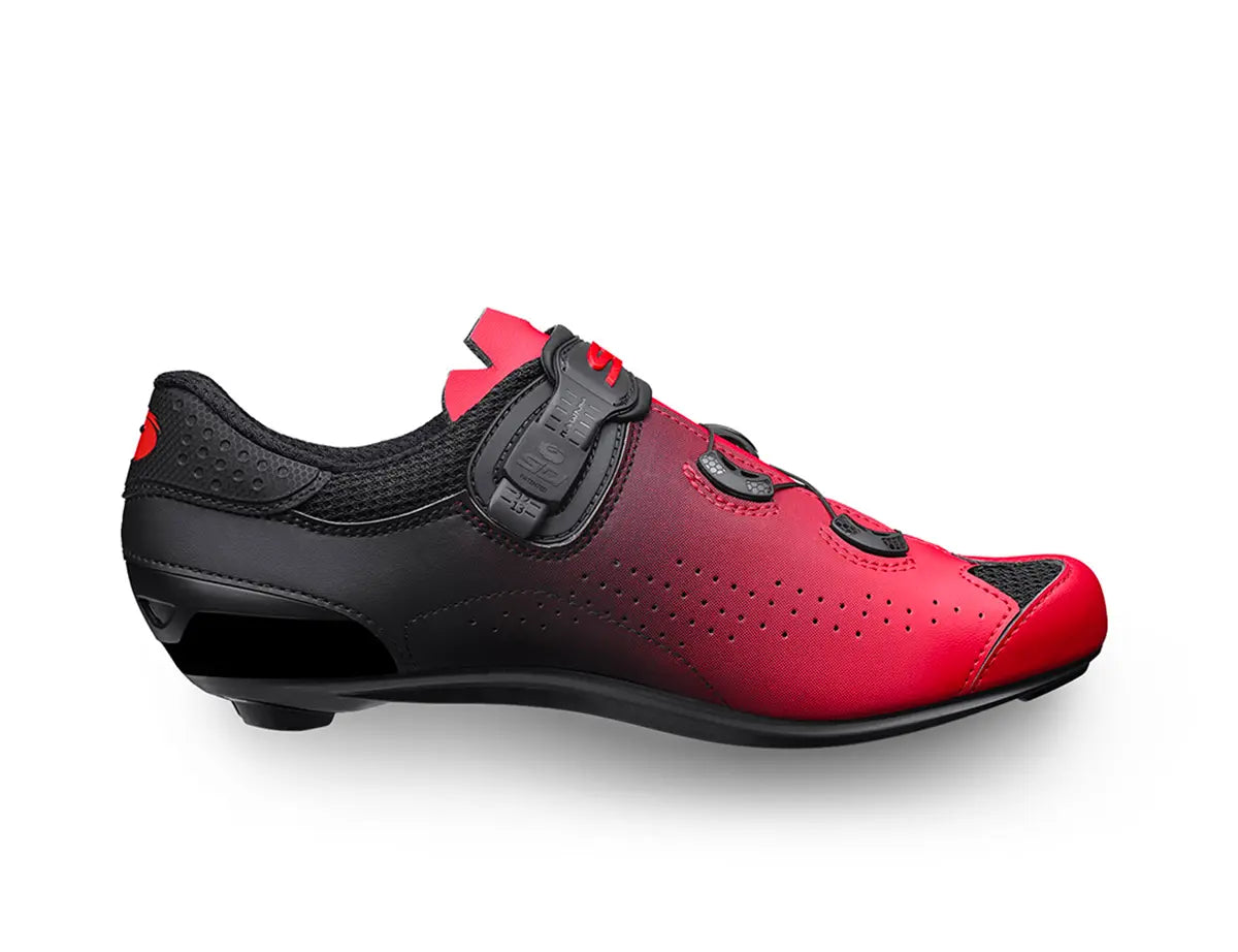 Sidi GENIUS 10 - red - black / Regular / 36 Saldi Di Fabbrica