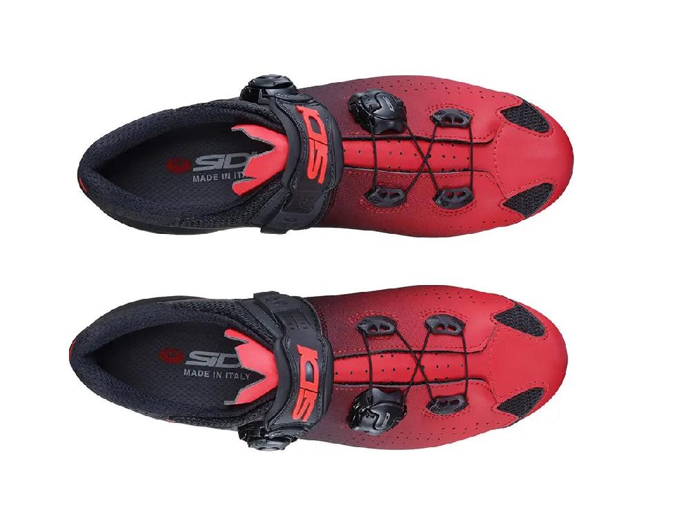 Sidi GENIUS 10 - red - black / Regular / 36 Saldi Di Fabbrica