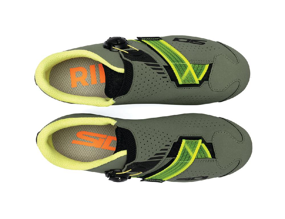 Sidi MTB AERTIS - military - yellow / Regular / 36 Italia