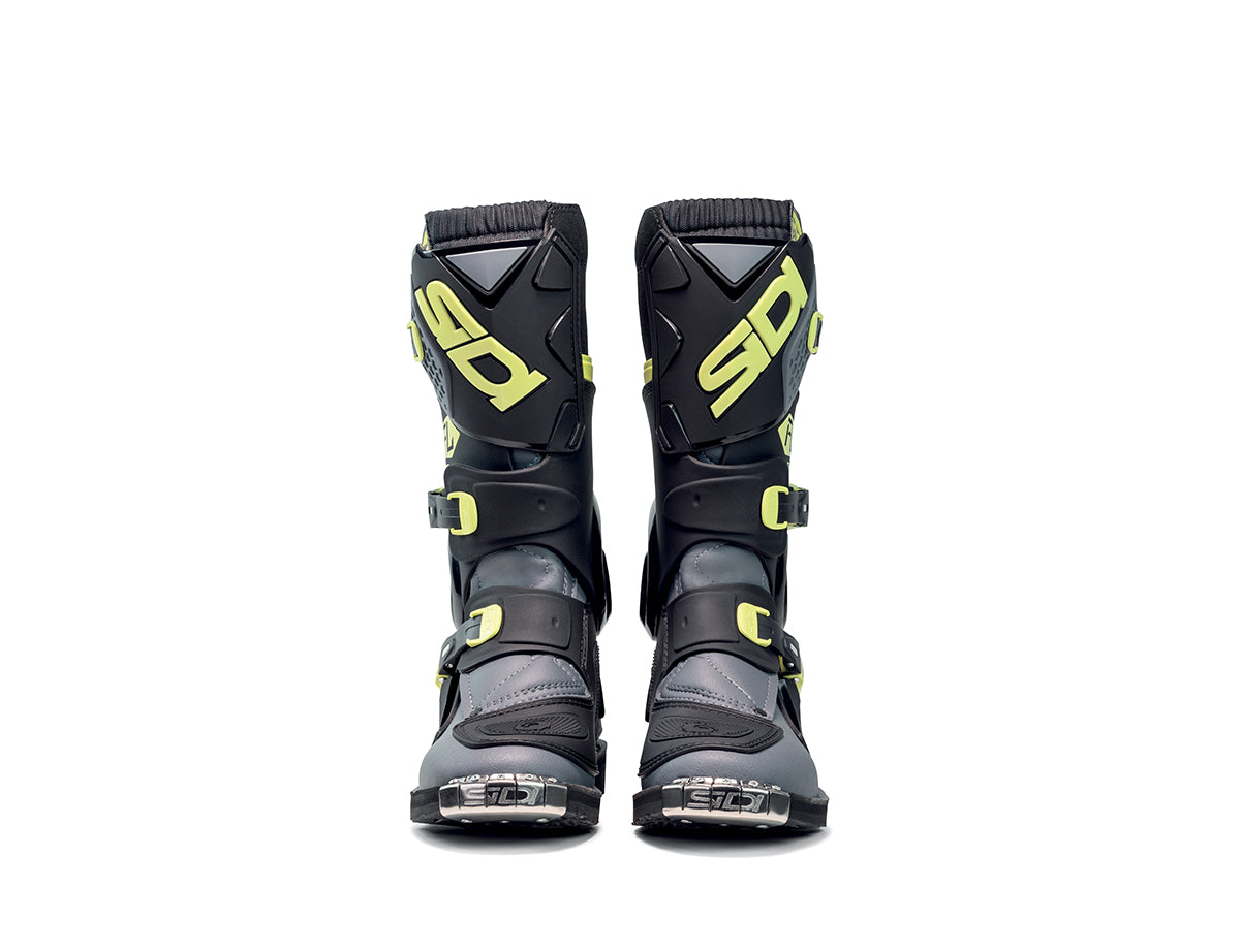 Sidi FLAME - black - lime / Regular / 31 Vendita Economica