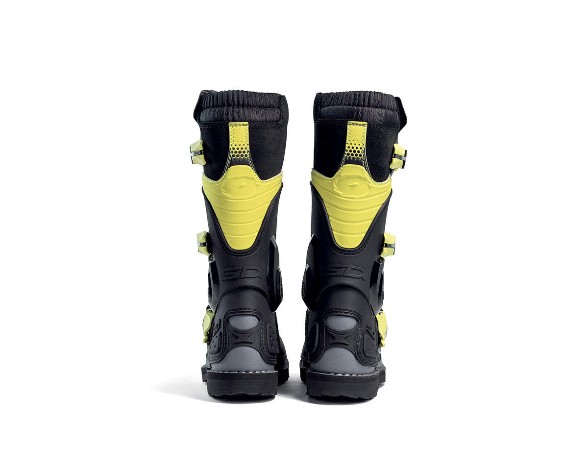 Sidi FLAME - black - lime / Regular / 31 Vendita Economica